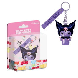 Cerdá Llavero 3D Hello Kitty Kuromi Negro