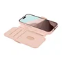 Dbramante1928 Lynge MS ICON Funda Folio Compatible con MagSafe para Apple iPhone 17 - Arena Rosa, Resistente a Rayones con Bolsillo para 3 Tarjetas