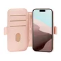 Dbramante1928 Lynge MS ICON Funda Folio Compatible con MagSafe para Apple iPhone 17 - Arena Rosa, Resistente a Rayones con Bolsillo para 3 Tarjetas