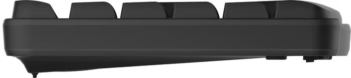 Rapoo X1800S Teclado y Ratón Inalámbricos con Diseño Negro, Disposición Polaca, Conjunto de Teclado y Ratón Óptico 1000 DPI, 104 Teclas