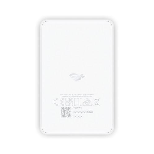 Ubiquiti UISP WM-W Analizador de Espectro WiFi, App iOS/Android, USB-C, Bluetooth, Blanco, IP55