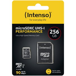 Intenso microSD 256GB UHS-I Perf CL10