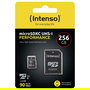 Intenso 3424492 MicroSD 256GB UHS-I Clase 10 U1 90MB/s