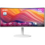 MSI Modern MD342CQPW Monitor UltraWide Curvo 34 pulg. Blanco