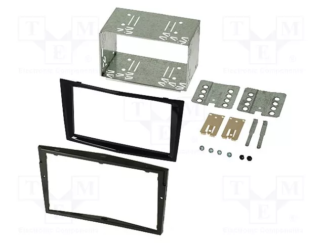 ACV Bastidor de montaje de radio 2 DIN para Opel en brillo negro ACV Bastidor de montaje de radio 2 DIN para Opel en brillo negro