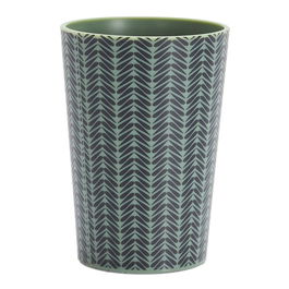 Home Deco Factory Vaso 200 Ml Polipropileno Estampados Verde Gris Beige