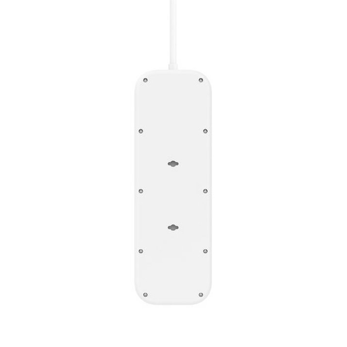Belkin SRB003CA2M Protector contra sobretensiones Blanco 8 salidas AC 2 m