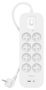 Belkin SRB003CA2M Protector contra sobretensiones Blanco 8 salidas AC 2 m