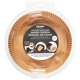 Cook Concept Juego de 25 Papeles para Freidora de Aire Antiadherentes, Diámetro 20 cm