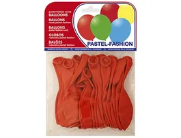 Blanca Globo 100% latex biodegradable pastel rojo bolsa de 20 unidades