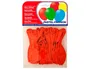 Blanca Globo 100% latex biodegradable pastel rojo bolsa de 20 unidades