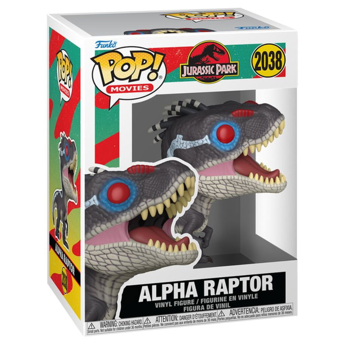 Funko Figura POP! Movies Jurassic Park Alpha Raptor