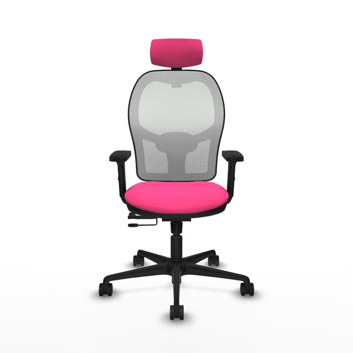 PIQUERAS Y CRESPO Silla de Oficina Jorquera Rosa y Blanco PIQUERAS Y CRESPO Silla de Oficina Jorquera Rosa y Blanco