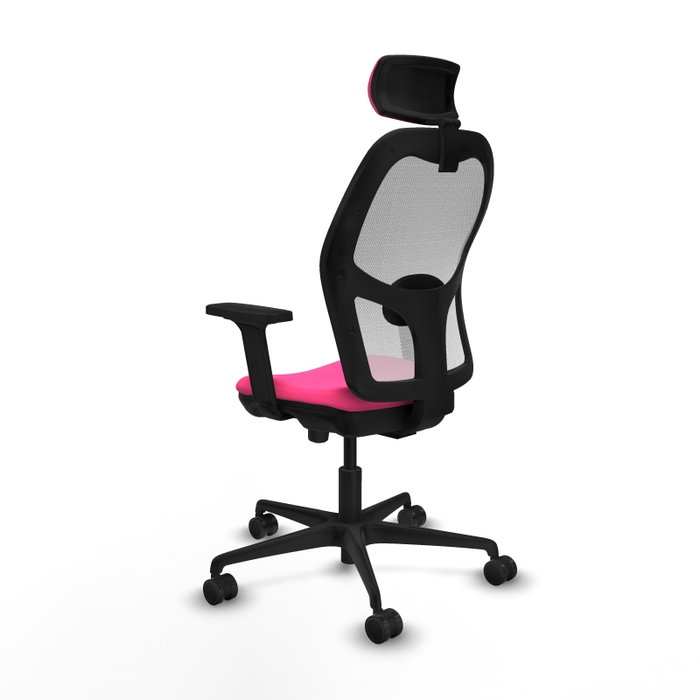 PIQUERAS Y CRESPO Silla de Oficina Jorquera Rosa y Blanco PIQUERAS Y CRESPO Silla de Oficina Jorquera Rosa y Blanco