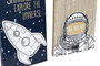 DKD Home Decor Placa MDF 8,5x1x22 Puerta Surtido 2