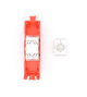 WP WPC-KEY-6UP-TL/R Conector RJ45 Rojo, Blanco