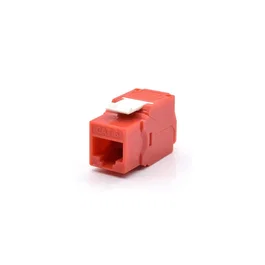 WP Conector RJ45 Cat. 6 Tool-Less Rojo/Blanco WPC-KEY-6UP-TL/R
