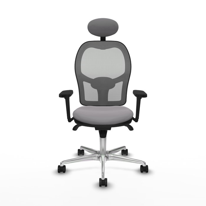 PIQUERAS Y CRESPO Silla de oficina Jorquera Gris con Mecanismo Sincro PIQUERAS Y CRESPO Silla de oficina Jorquera Gris con Mecanismo Sincro