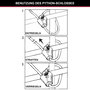 Master Lock Python 8433EURD Cable de Acero Ajustable 10 mm