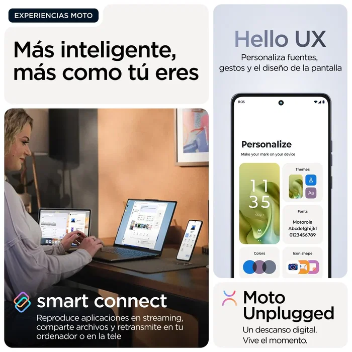 Motorola Moto G86 5G 256GB 8GB Azul Oscuro