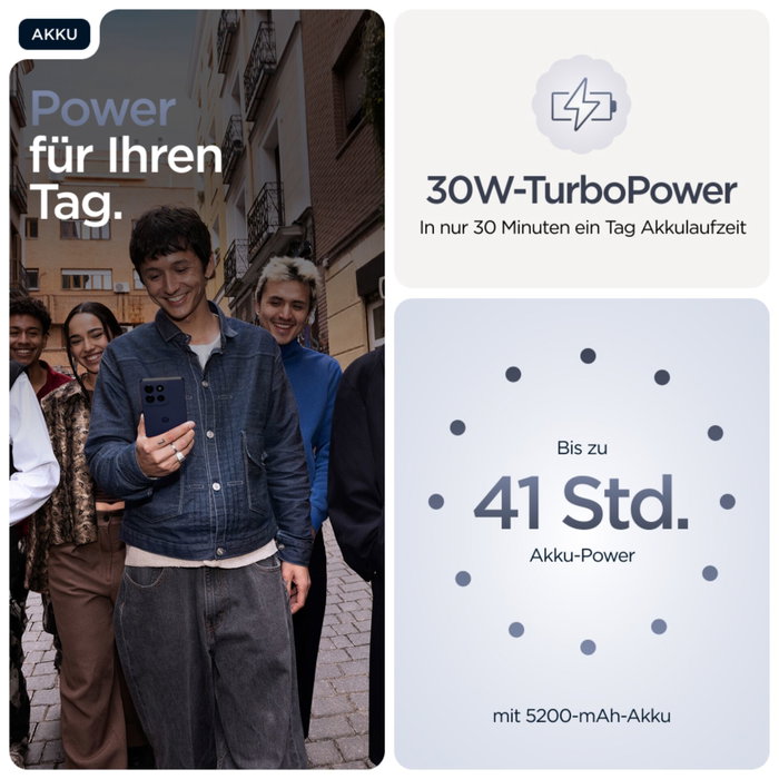 Motorola Moto G86 5G 256GB 8GB Azul Oscuro