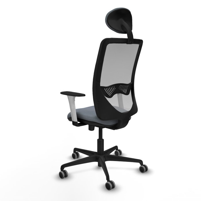 PIQUERAS Y CRESPO Silla de oficina Zulema con mecanismo Sincro/Traslack, Gris