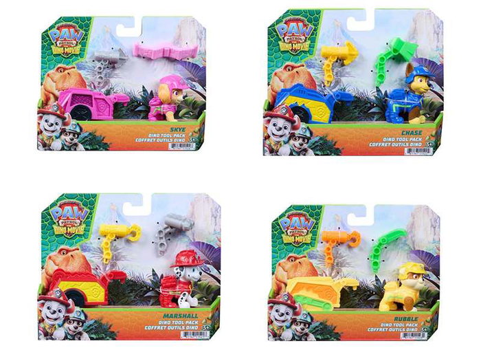 Spin Master Figuras Paw Patrol Dino Tool con accesorios - Modelos surtidos