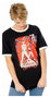 Gotham City Sirens Camiseta Crossword Black Ringer Talla S