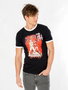 Gotham City Sirens Camiseta Crossword Black Ringer Talla S