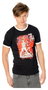 Gotham City Sirens Camiseta Crossword Black Ringer Talla S