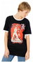 Gotham City Sirens Camiseta Crossword Black Ringer Talla S