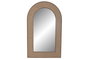 DKD Home Decor Espejo de Ratán y Cristal Natural 58x94 cm