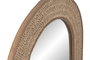 DKD Home Decor Espejo de Ratán y Cristal Natural 58x94 cm