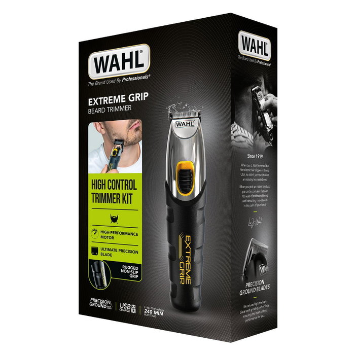 Wahl Extreme Grip Cortabarbas Negro/Naranja