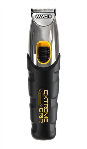 Wahl 09893-0440 Cortabarbas Expreme Grip con Agarre de Silicona y Cuchillas de Precisión, 0.5-9mm