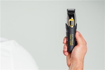Wahl 09893-0440 Cortabarbas Expreme Grip con Agarre de Silicona y Cuchillas de Precisión, 0.5-9mm