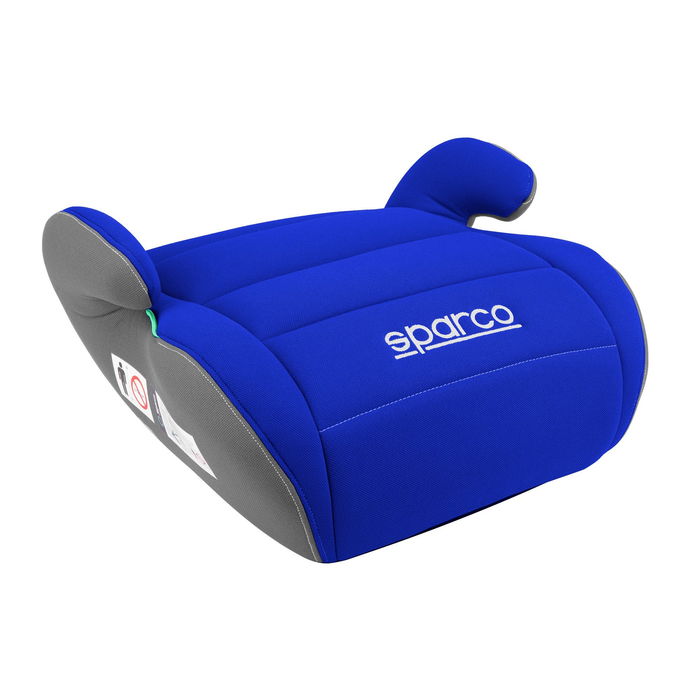 Sparco Alzador Niños F100Ki Ece R129-03 Azul S01929IAZ para 22-36 Kgs y 125-150 Cm