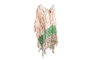 DKD Home Decor Kaftán de Algodón 90x180 Talla U Marrón y Verde