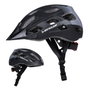 Dunlop Casco de bicicleta con leds rojos talla M
