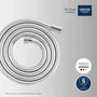 Grohe Flexo de Ducha VitalioFlex 27507001 2m Antitorsión Superficie Lisa Cromo