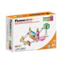 Picasso Tiles Juego de Construcción Imanes Circuito de Canicas 45 Piezas Mini