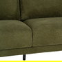 Sofá Verde Tejido Salón 191 X 80 X 88 cm