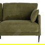 Sofá Verde Tejido Salón 191 X 80 X 88 cm