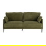 Sofá Verde Tejido Salón 191 X 80 X 88 cm