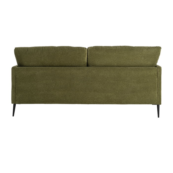 Sofá Verde Tejido Salón 191 X 80 X 88 cm Sofá Verde Tejido Salón 191 X 80 X 88 cm
