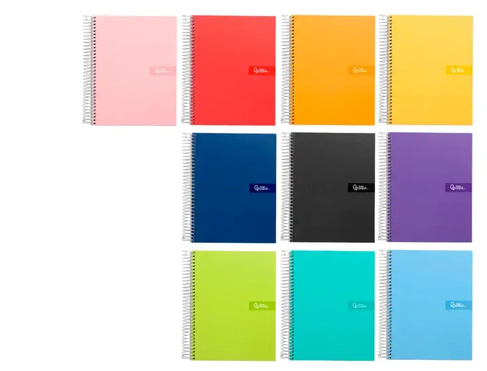 Liderpapel Cuaderno Espiral Crafty A5 Tapa Forrada Colores Surtidos Liderpapel Cuaderno Espiral Crafty A5 Tapa Forrada Colores Surtidos