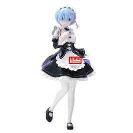 Banpresto Figura Rem Maid Ver. Glitter & Glamours 24cm Re:ZERO -Starting Life in Another World-