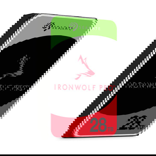Seagate IronWolf Pro ST28000NT000 28TB Disco Duro Interno NAS 7200 RPM 512MB SATA III 3.5 pulgadas