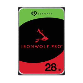 Seagate IronWolf Pro ST28000NT000 28TB Disco Duro Interno NAS 7200 RPM 512MB SATA III 3.5 pulgadas