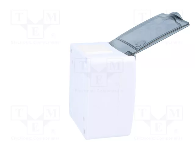 PAWBOL Tomacorriente de Alimentación AC 16A 250VAC 2P+PE Blanco